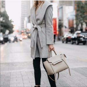 Ann Taylor Gray Pea Coat